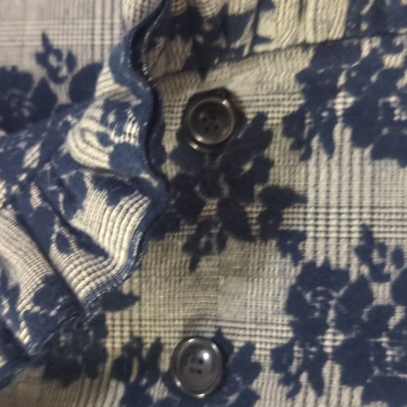 HALOGEN Ruffle Front Topper Coat ~ EUC - Picture 10 of 11